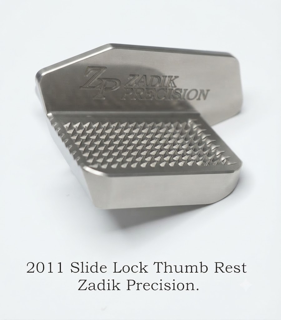 2011 Slide Stop Thumb Rest Flat Paddle from www.zadikprecision.com