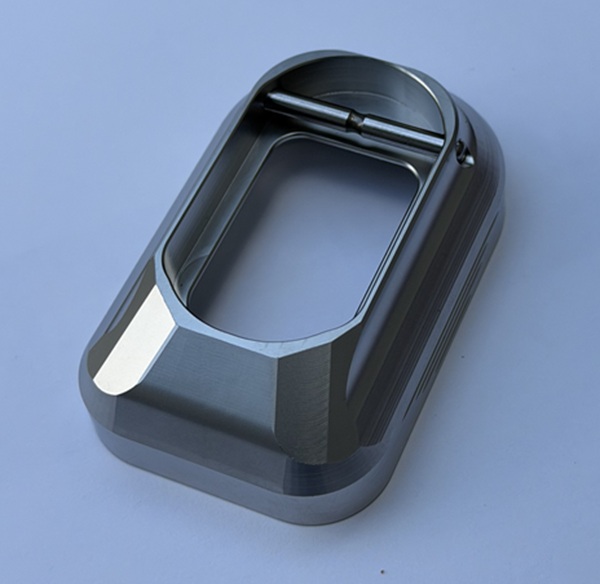Heavy Magwell for Cheely Grips, ergonomic design, dual angle magwell, reduces recoil  for true weight distribution results in flatter sight picture and faster trouble free reloads.